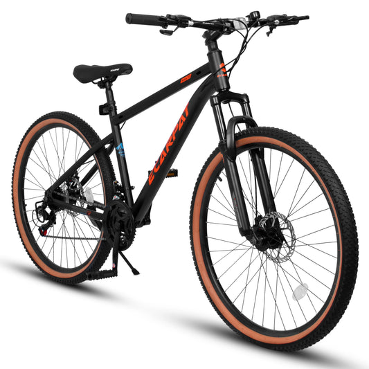 Mountain Bike 27.5 Inch Wheel, 21-Speed 17.5" Steel Frame