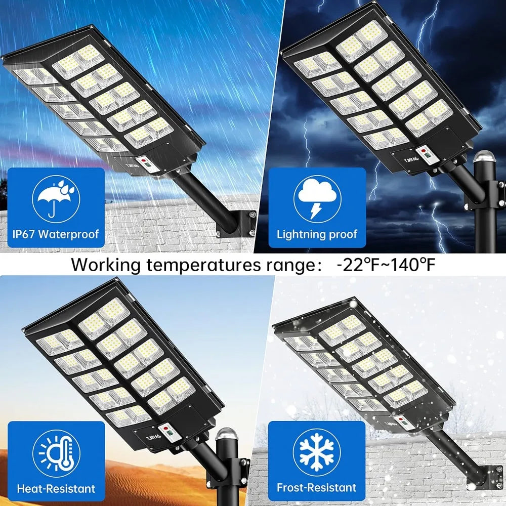 Solar Street Light Outdoor 6500K