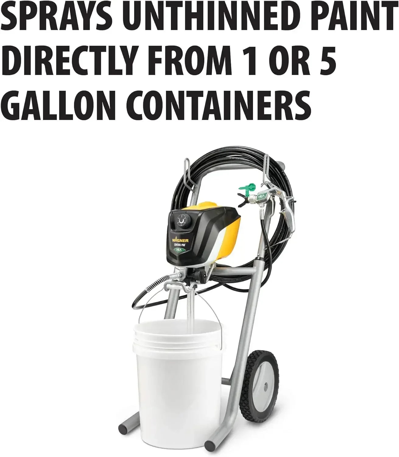 Control Pro 190 Cart Paint Sprayer, High Efficiency Airless Sprayer