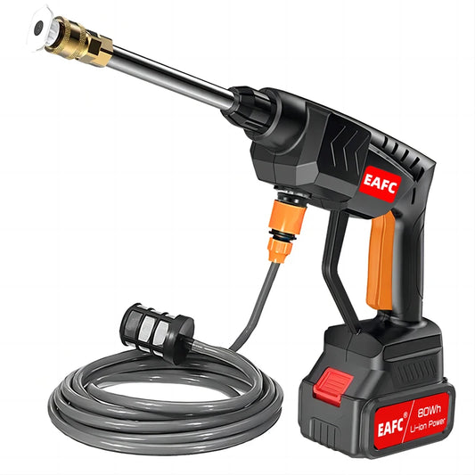 21V Cordless High Pressure Car Wash Gun