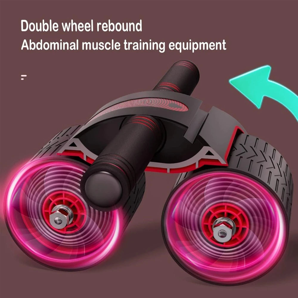 AB Wheel Roller with Automatic Rebound Assistance