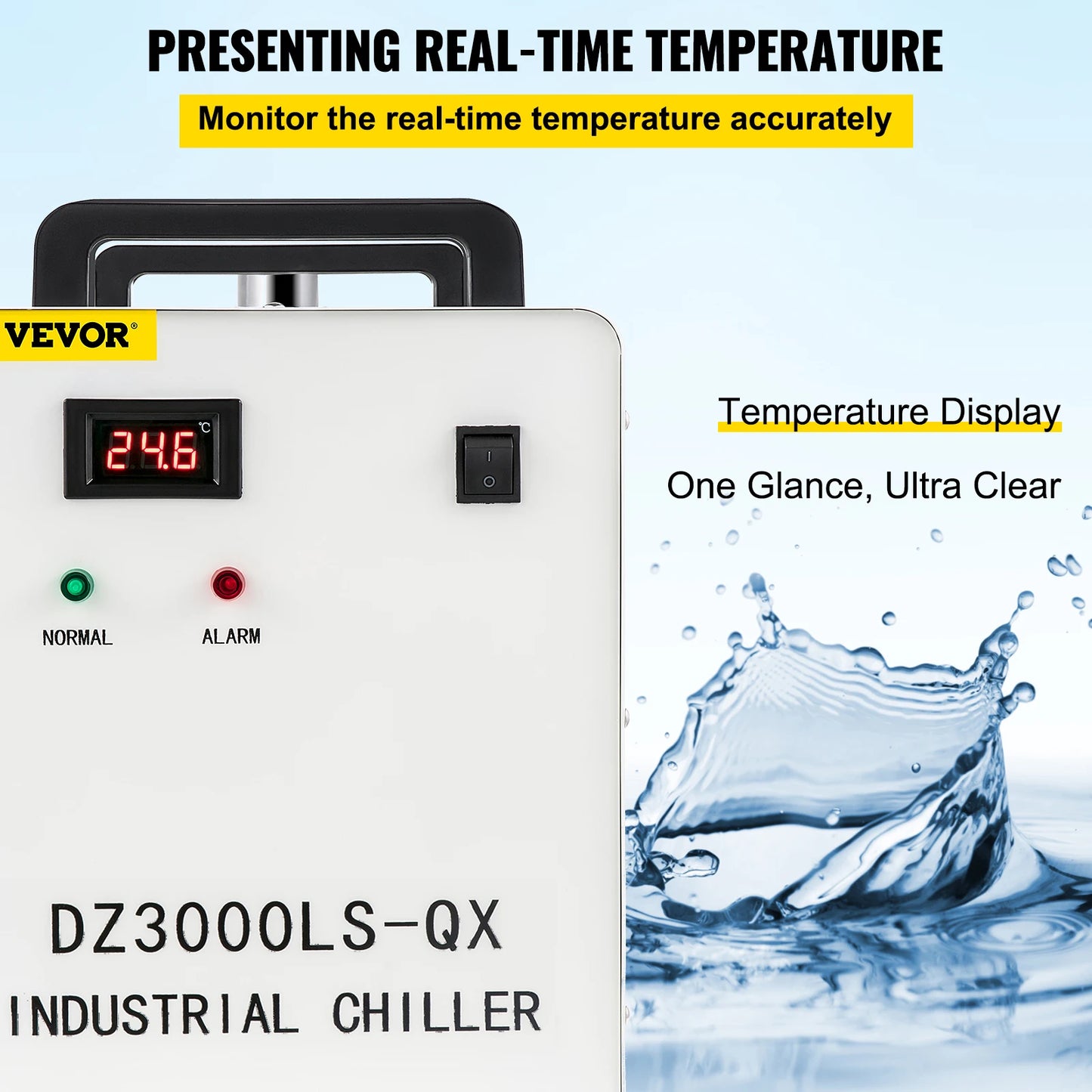 CW-3000 Laser Engraving Machine Chiller Thermolysis Industrial Water Cooler