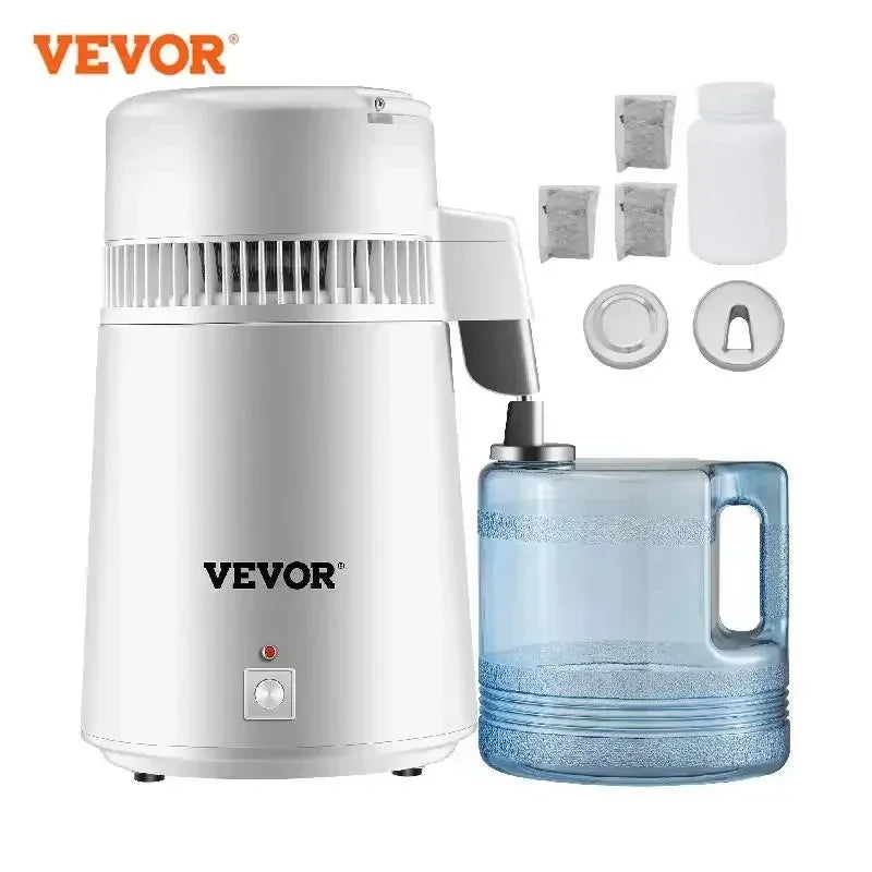 Water Distiller 4L Purifier Filter Dispenser