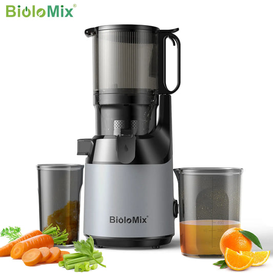 BioloMix Cold Press Juicer, with 130mm Feed Chute