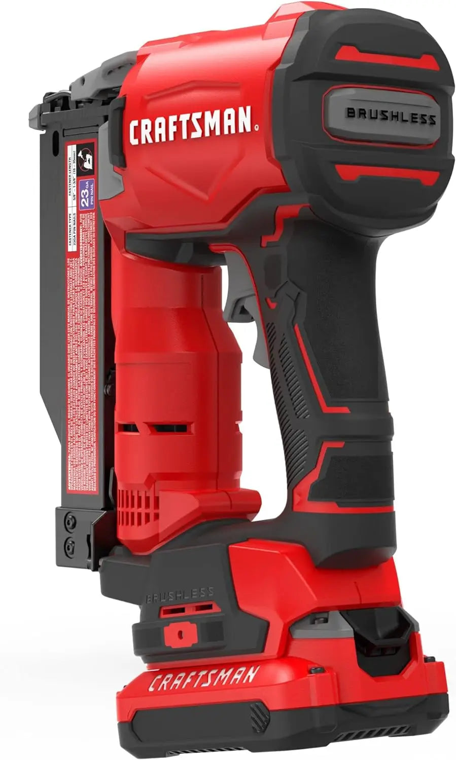 V20 Pin Nailer Kit, 23 Gauge Cordless Battery and Charger Included