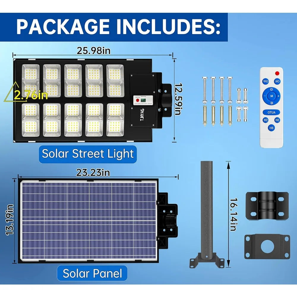 Solar Street Light Outdoor 6500K