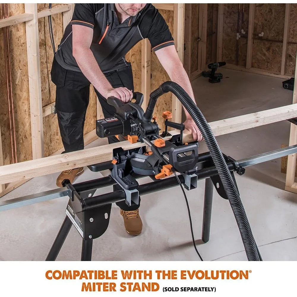 7-1/4" Multi-Material Compound Sliding Miter Saw