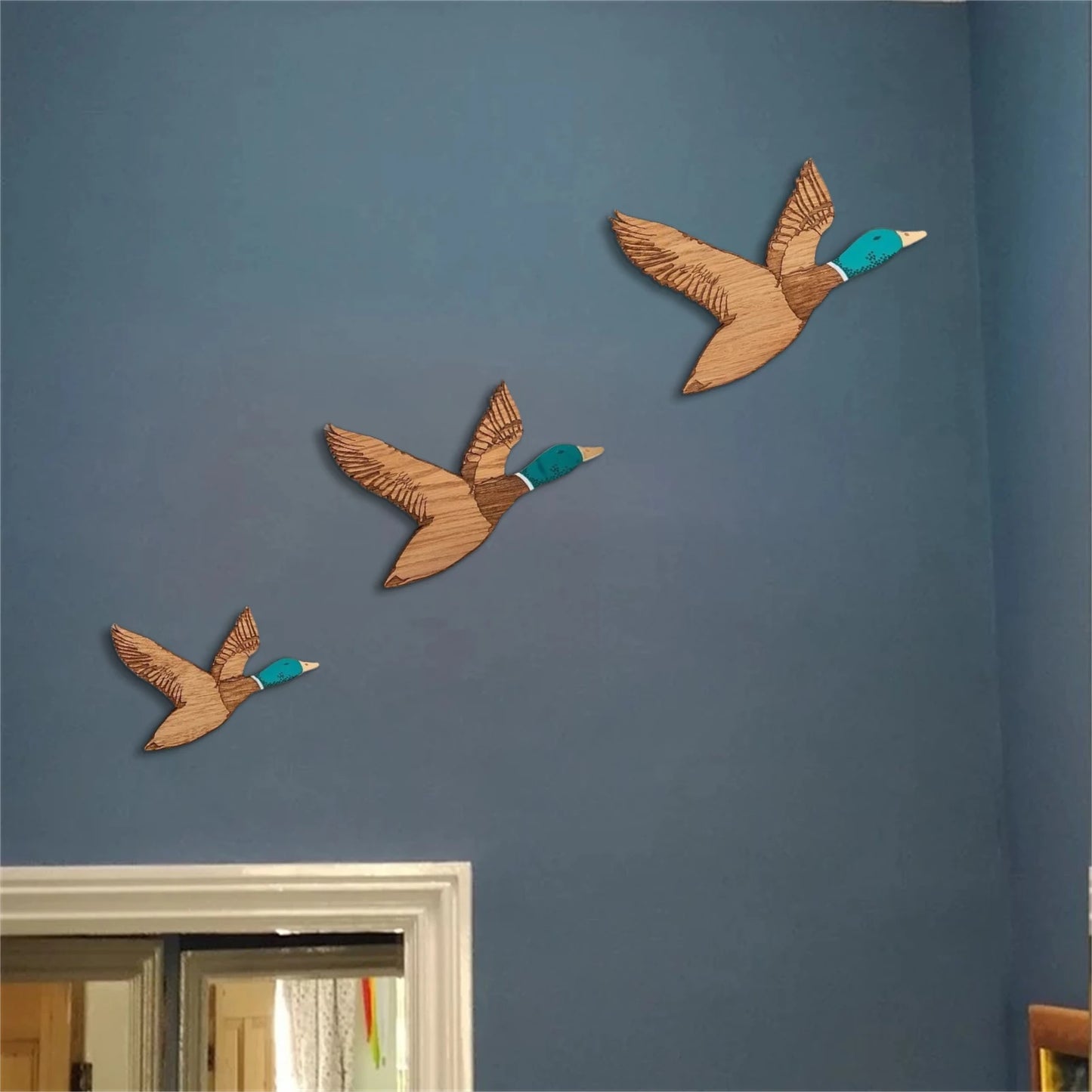 3 PCS Duck Decorative Wall Ornaments