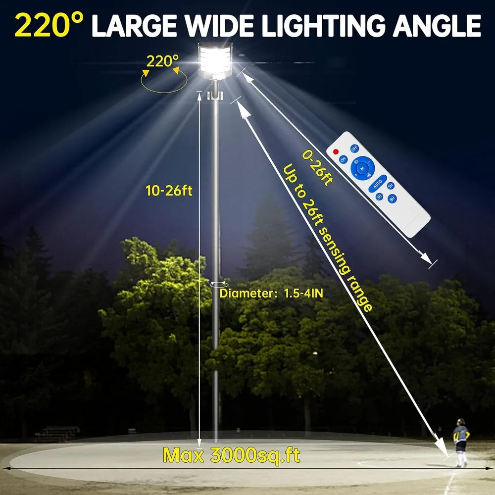 Solar Street Light Outdoor 6500K