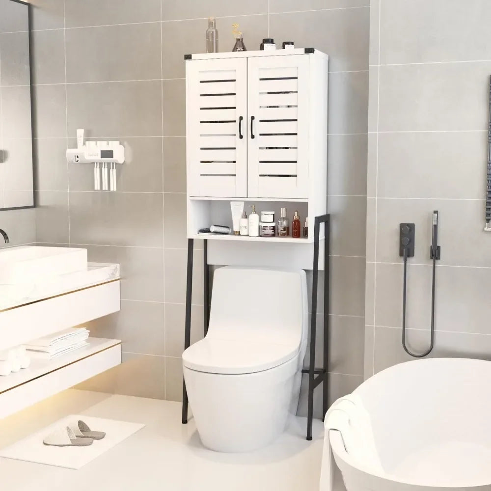 Freestanding Over The Toilet Space Saver Storage