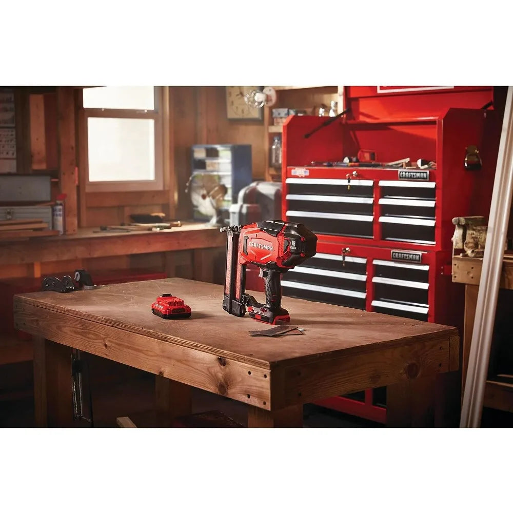 CRAFTSMAN V20 Cordless Brad Nailer Kit, 18GA