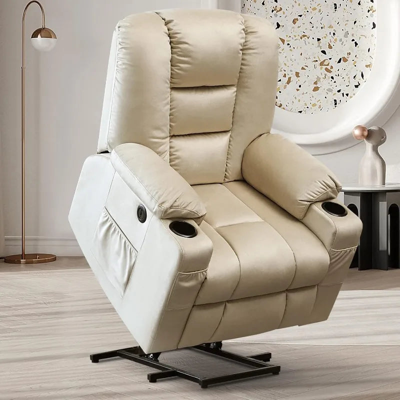 Power Lift Recliner Chair with Heated & Vibration Massage