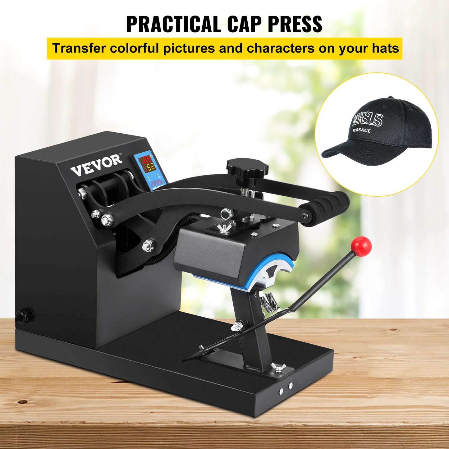 Hat Cap Heat Press 5.5 x 3.5 inch Heat Transfer Stamping Sublimation Machine