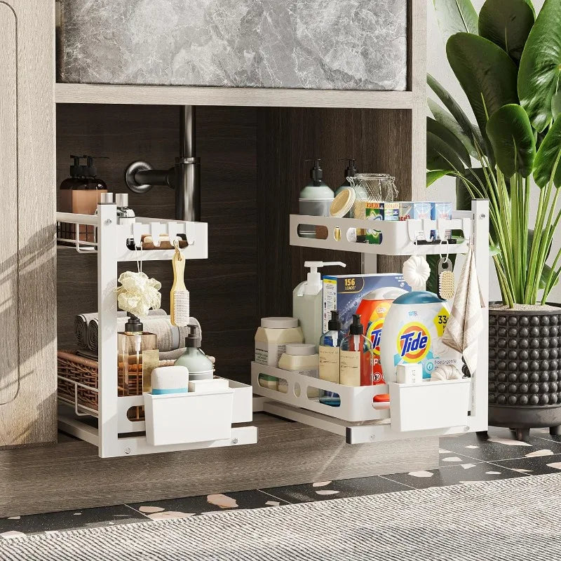 Pull Out Organizer 2 Tier Under Sink