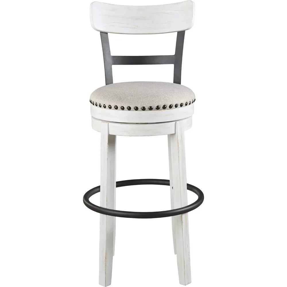 30" Modern Swivel Pub Height Barstool