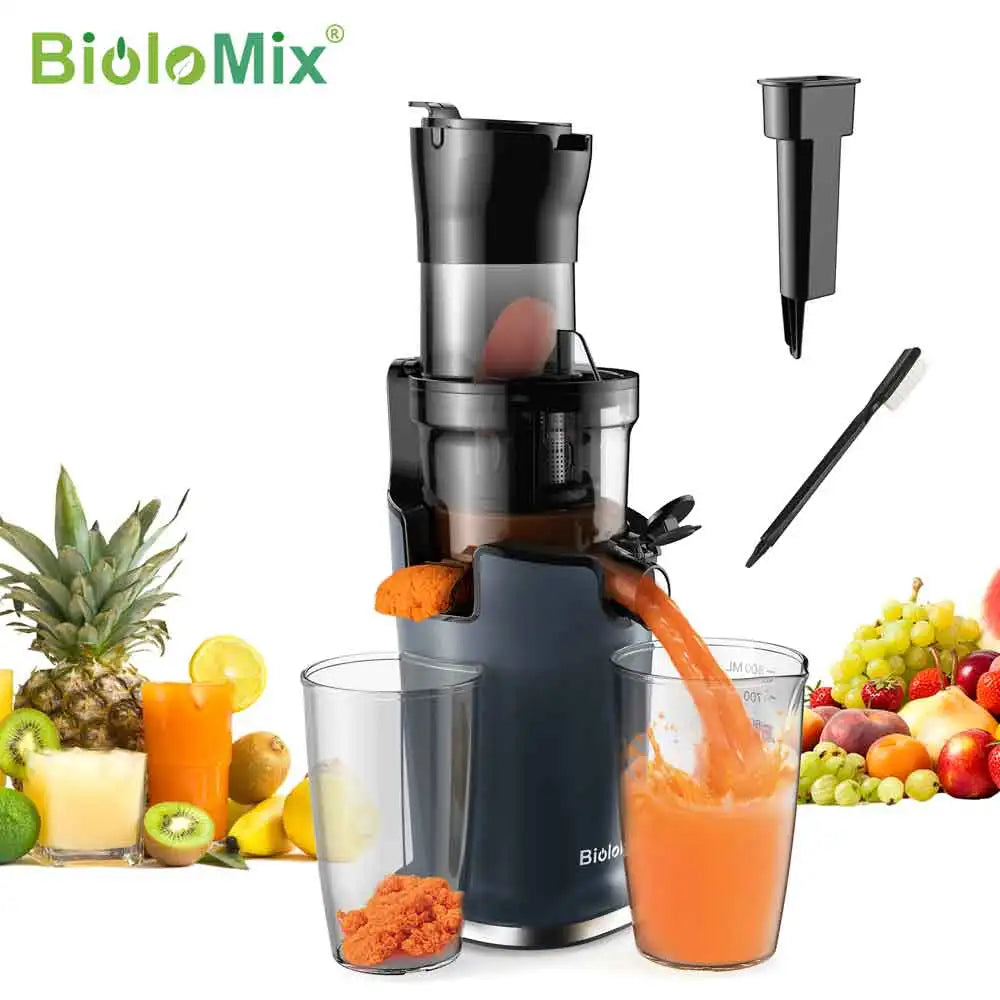 Cold Press Juicer with 78mm Feed Chute