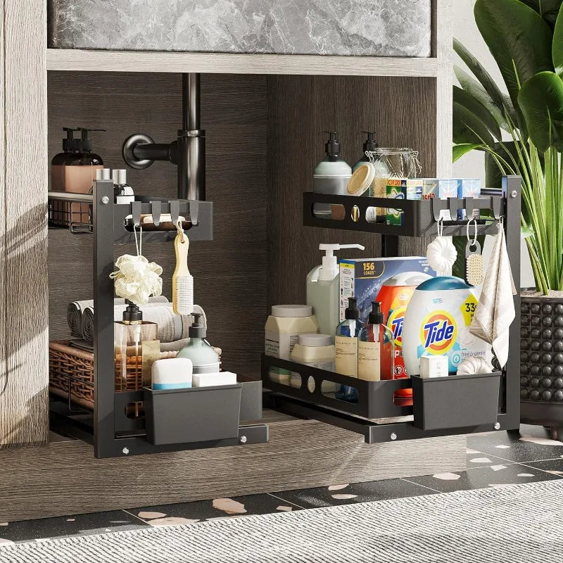 Pull Out Organizer 2 Tier Under Sink