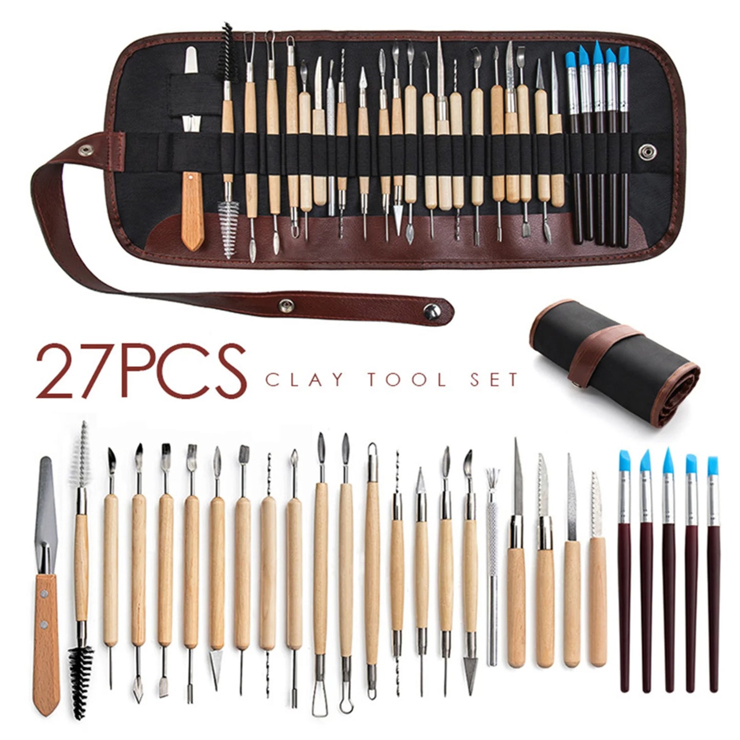 27 PCS Ceramic Clay Sculpting Tools