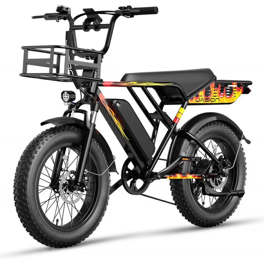 Retro Volt Electric Bike for Adults, [1500W Upgrade Motor; 30MPH; 70Miles]