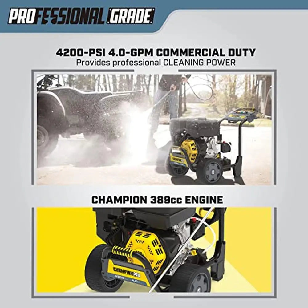 Gas Power Pressure Washer 4200 PSI 4.0 GPM