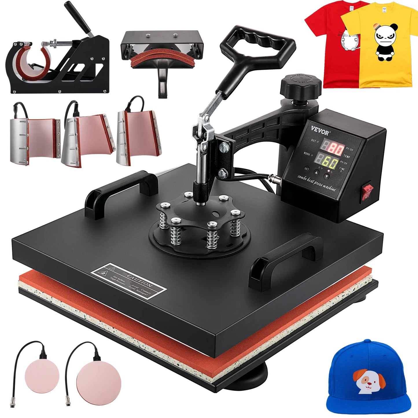 Heat Press Machine 8 in 1 Muntifunctional Sublimation Printer