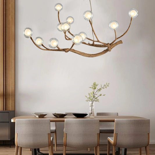 Retro Bionic Tree Branch Pendant Ceiling Light