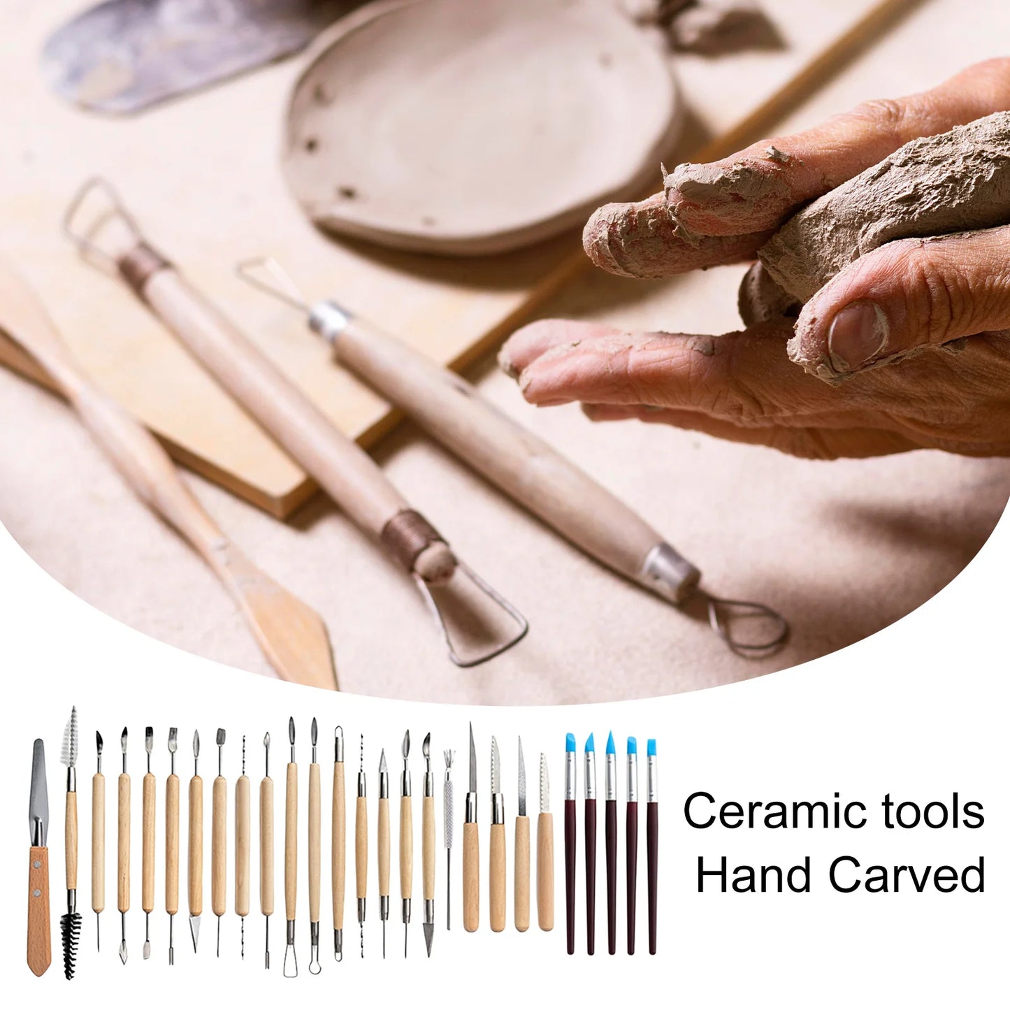 27 PCS Ceramic Clay Sculpting Tools