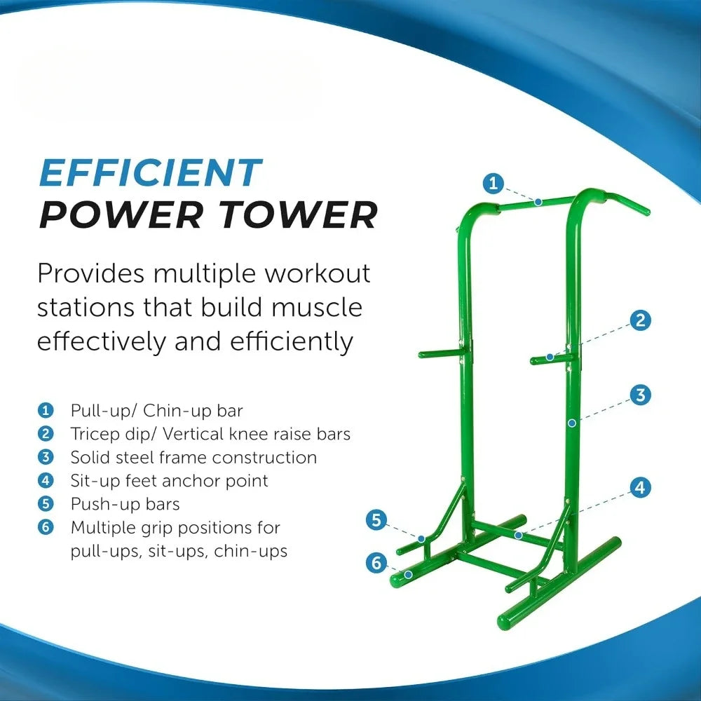 Power Tower, Fitness Equipment Multi-Use Strength Training