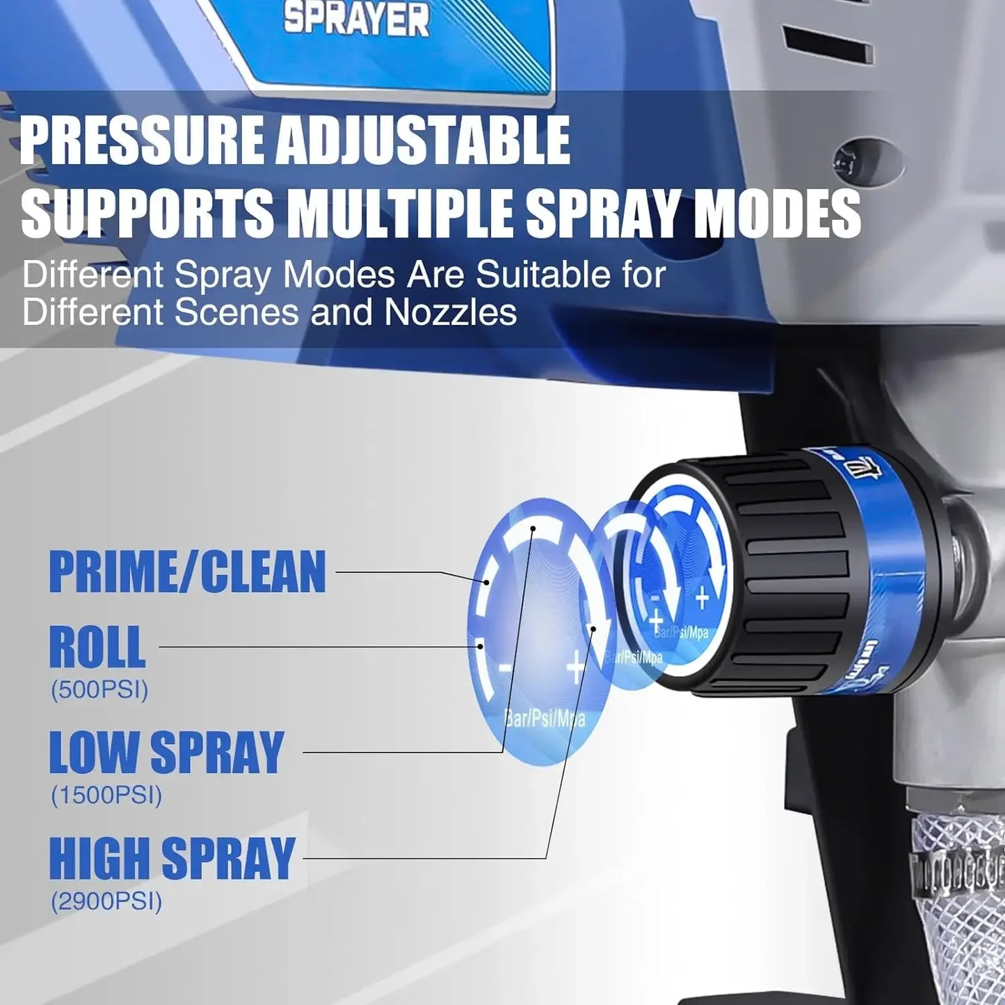 X9 Airless Paint Sprayer, 0.39GPM HVLP Paint Sprayer