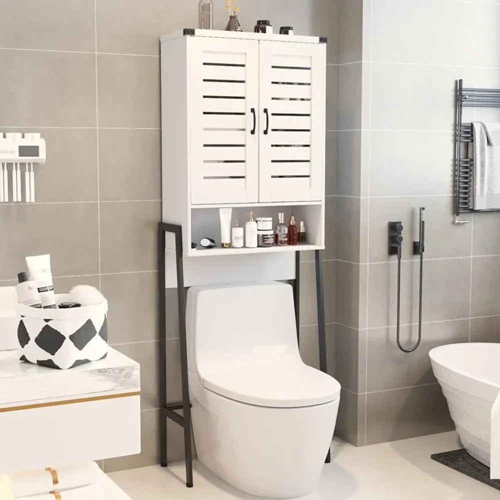 Freestanding Over The Toilet Space Saver Storage